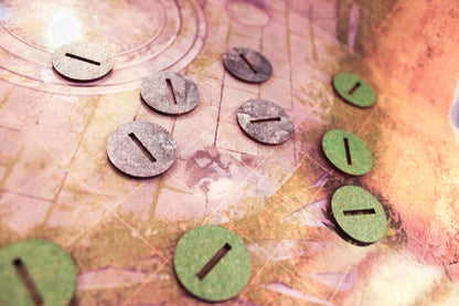 Goblin Miniatures Set, Flatpack pre-painted miniatures for role playing games.