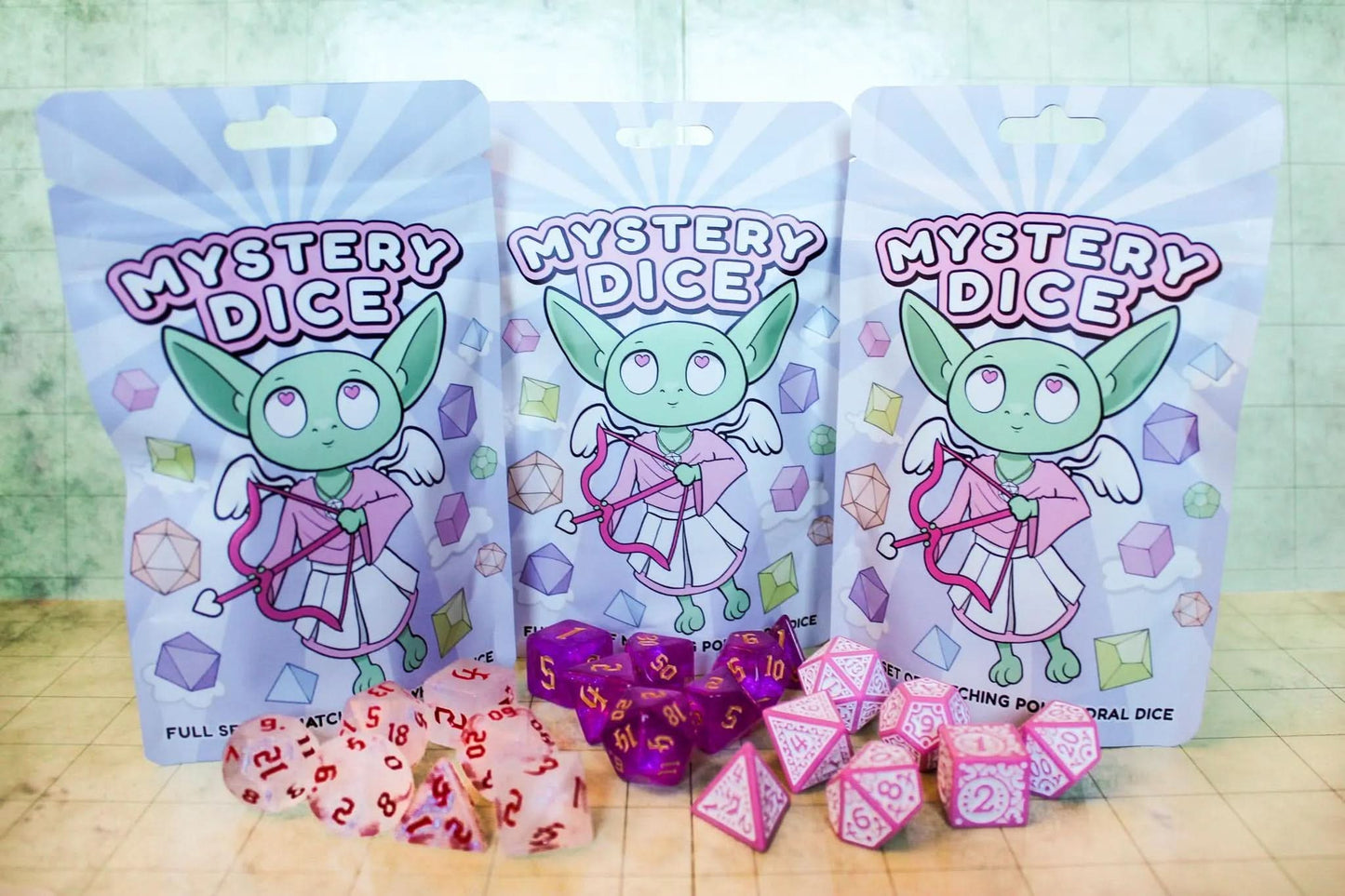 Critical Love Valentines Mystery Dice Bags