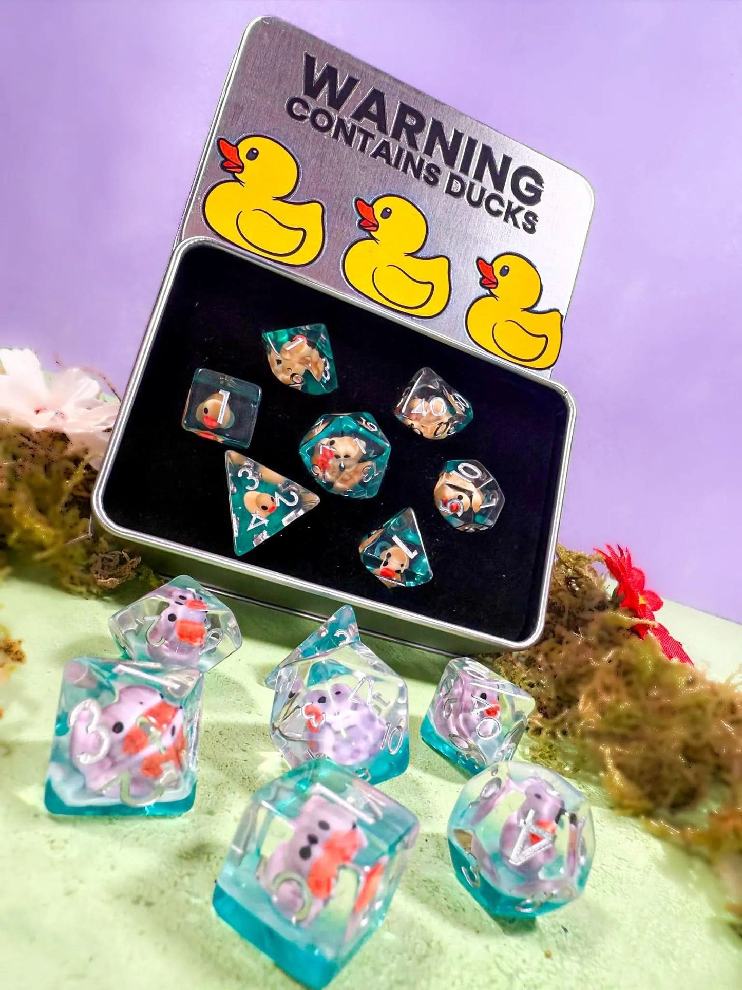 Ducky Dice | Filled RPG Dice