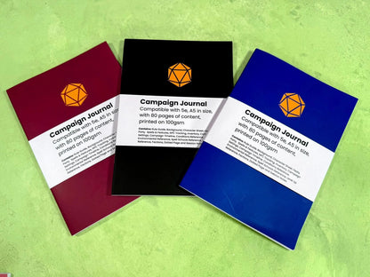 Campaign Journal | RPG Notebook for 5e