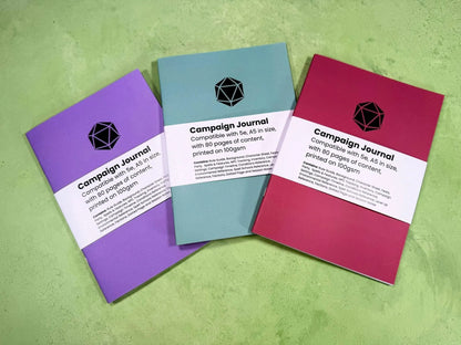 Campaign Journal | RPG Notebook for 5e
