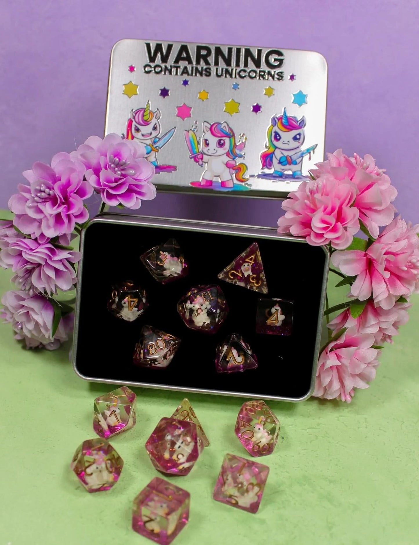 Unicorn Dice Set | Inclusion Dice