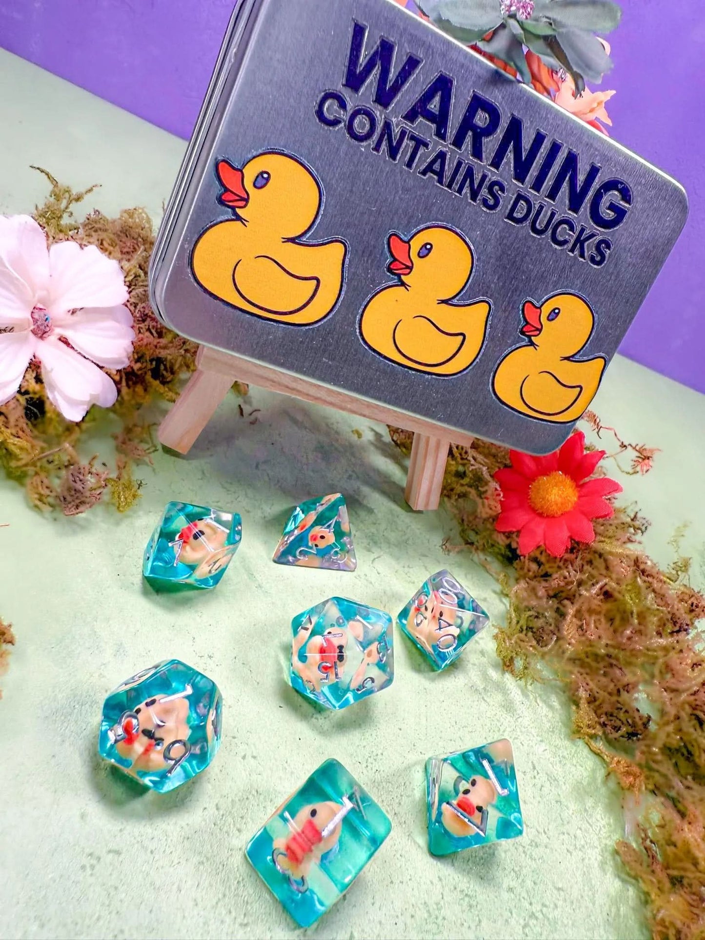 Ducky Dice | Filled RPG Dice