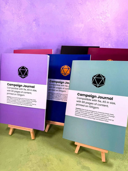 Campaign Journal | RPG Notebook for 5e