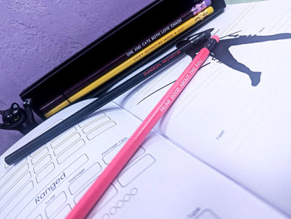 Cat Pencils | Dungeon meowster | Perfect for Cats and Catacombs