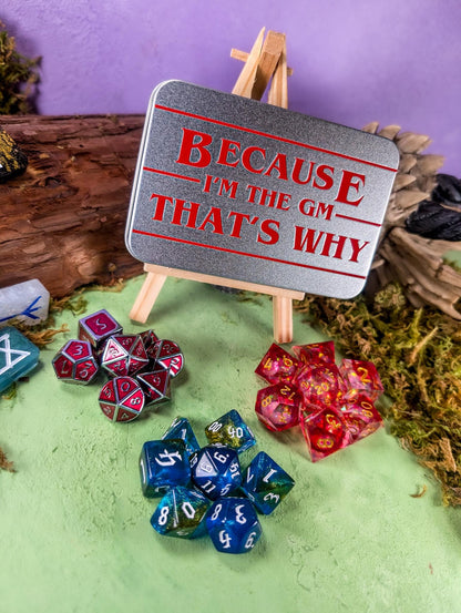 Games Master Dice Tin