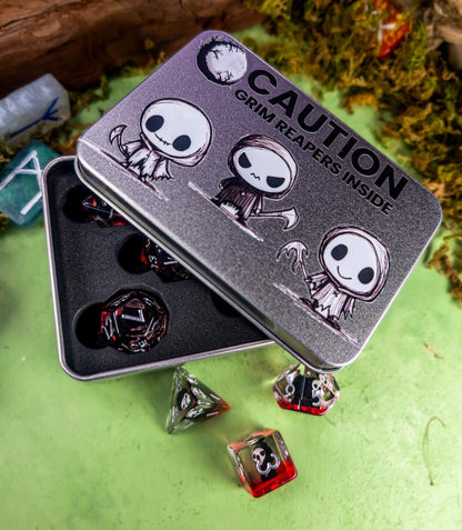 Grim Reaper Dice Tin