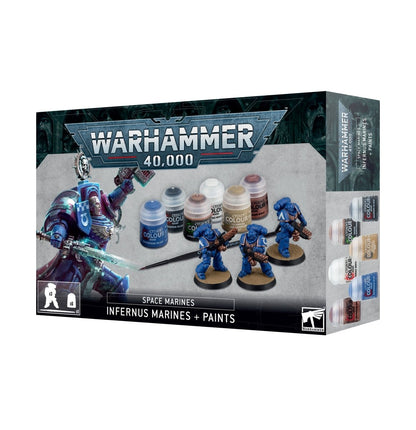 Infernus Space Marines & Paint Set