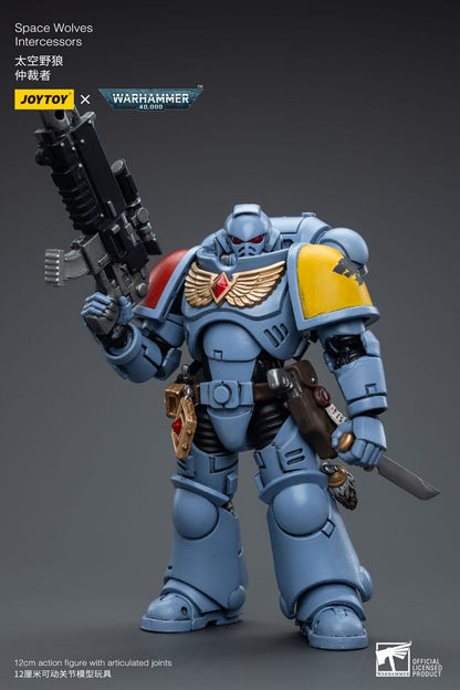 Joy Toy Warhammer 40k: Space Wolves Intercessor 12cm
