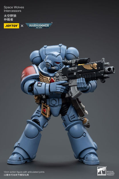 Joy Toy Warhammer 40k: Space Wolves Intercessor 12cm