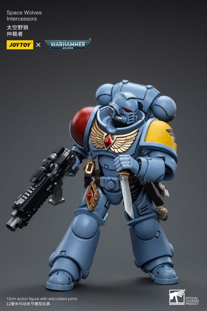 Joy Toy Warhammer 40k: Space Wolves Intercessor 12cm