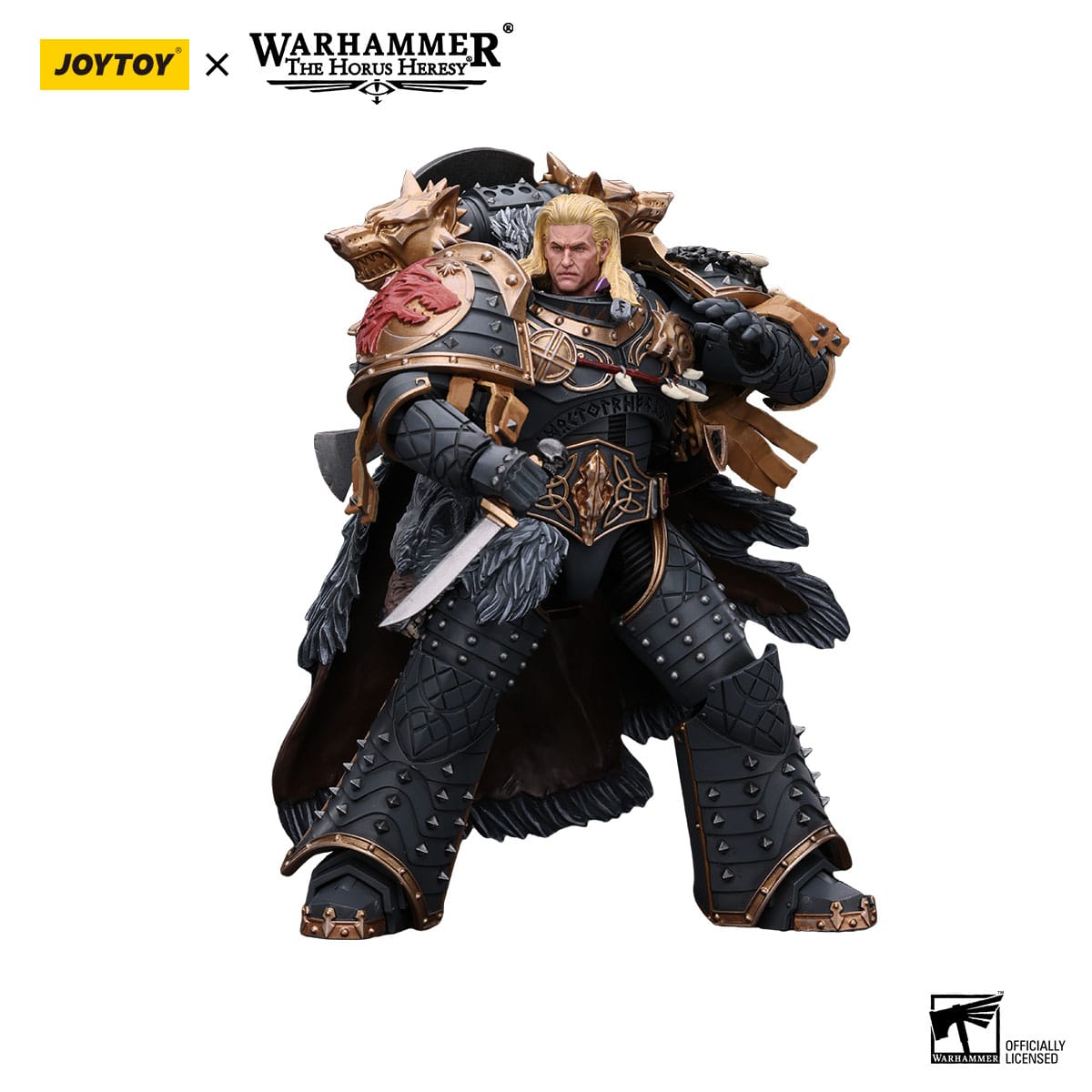 Joy Toy Warhammer 40k: Space Wolves Leman Russ Primarch 12cm