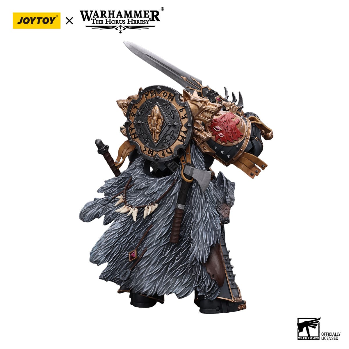 Joy Toy Warhammer 40k: Space Wolves Leman Russ Primarch 12cm
