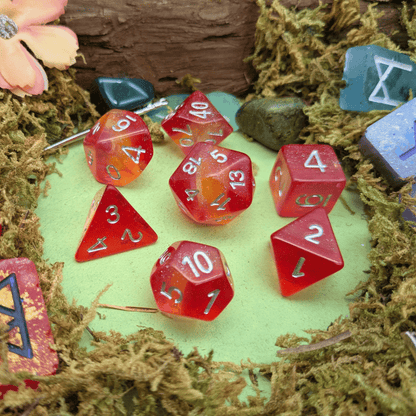 Lesbian Pride Flag Dice Seet
