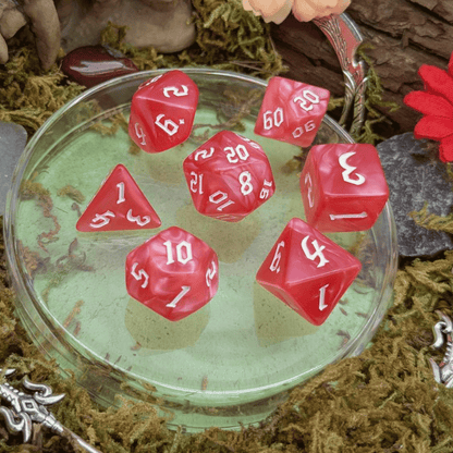 Pink Mist Dice Set
