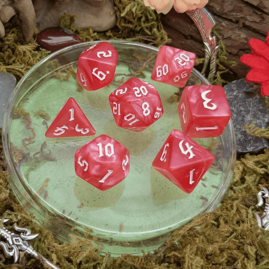 Pink Mist Dice Set