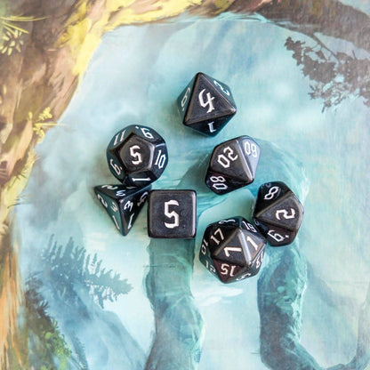White Witch Dice Set