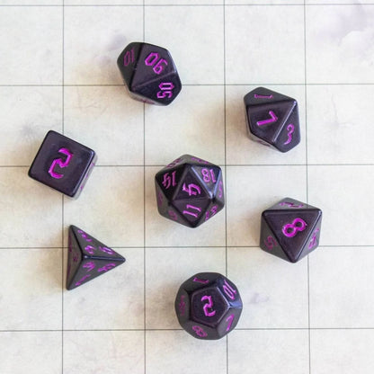 Pink Witch Dice Set