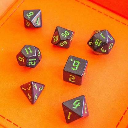 Green Witch Dice Set