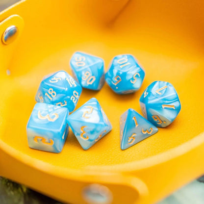 Blue Mist Dice Set