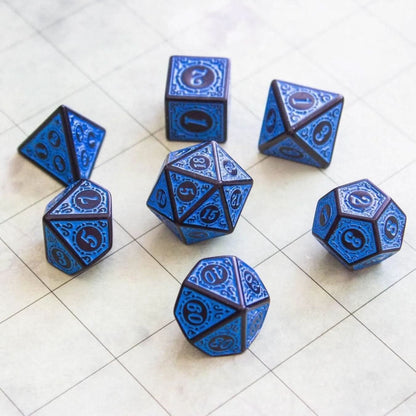Blue Zoltar Dice Set
