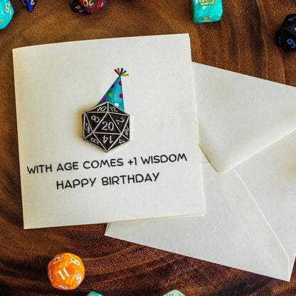 Birthday Card  +1 Wisdom