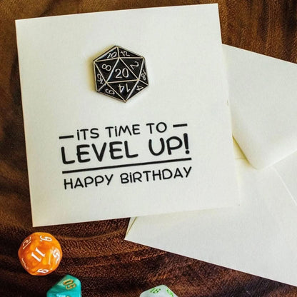 Birthday Card Level Up