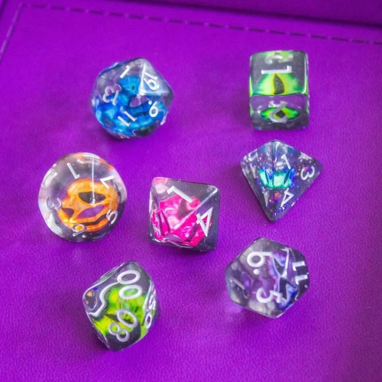 Eldritch Dragon Eye Dice Set