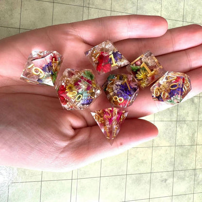 Flower Sharps Dice