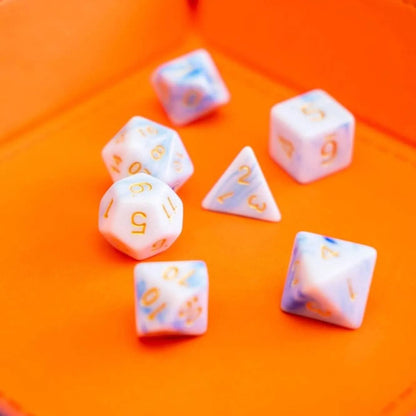 Seafoam Two Tone Dice Set
