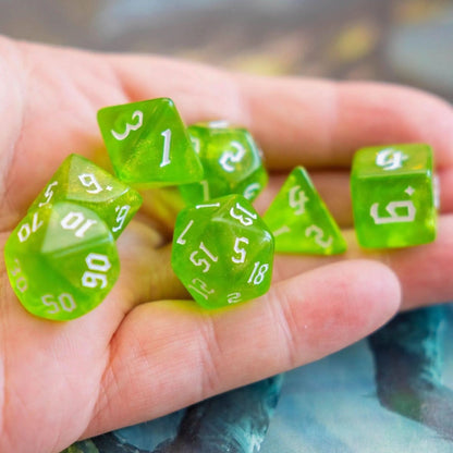 Fern Fog Green Dice Set