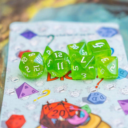 Fern Fog Green Dice Set