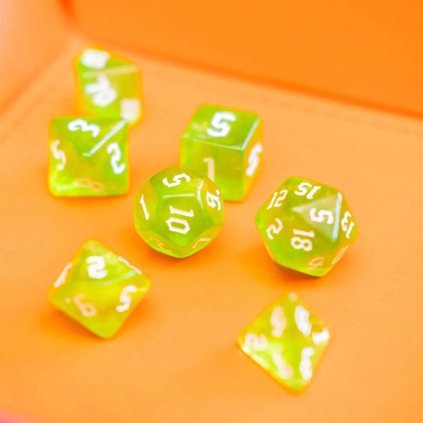Fern Fog Green Dice Set