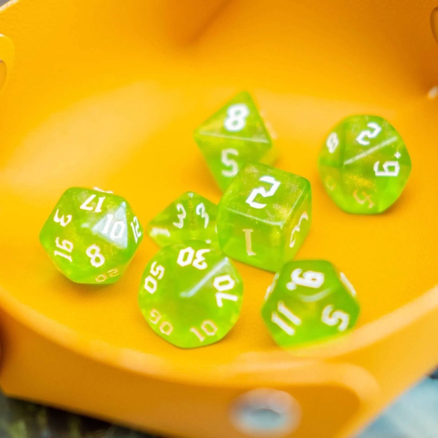 Fern Fog Green Dice Set