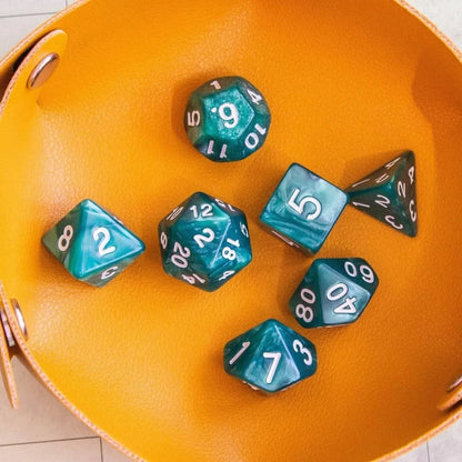 Pearl Hunter Green Dice