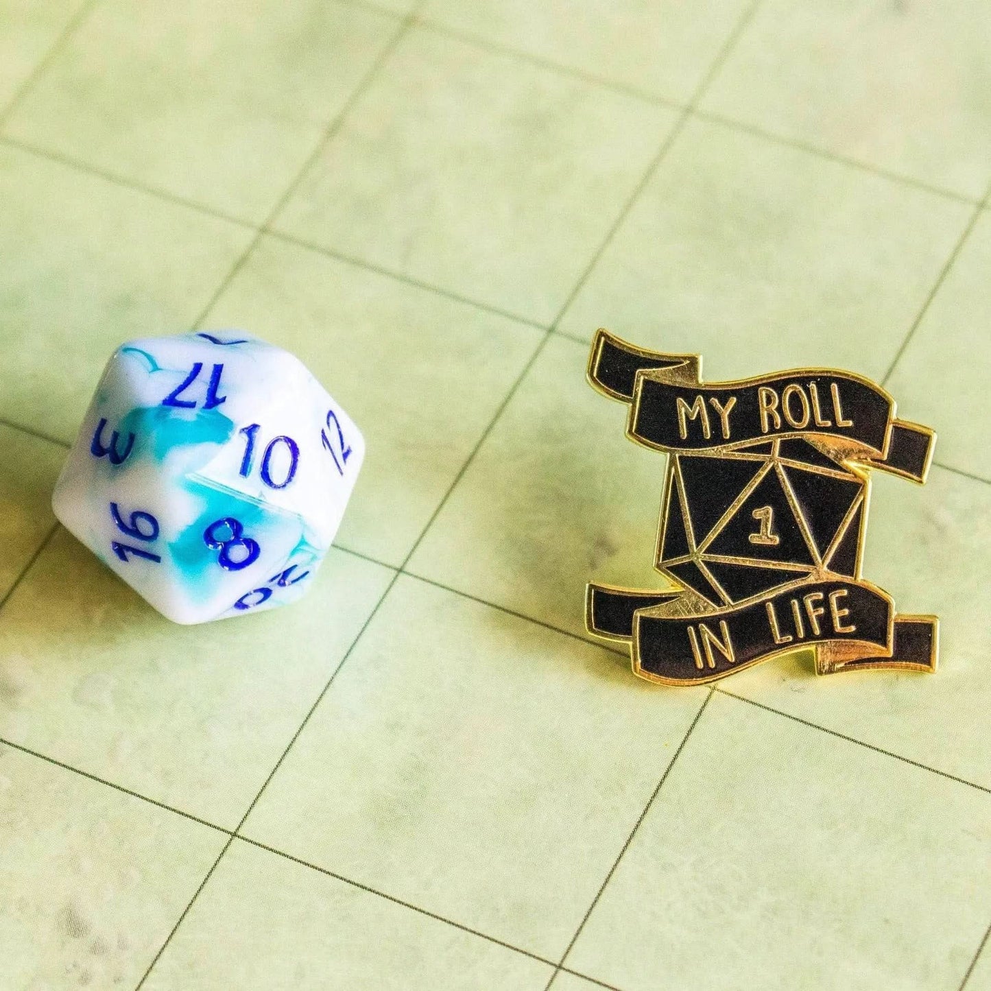 My Roll In Life Pin