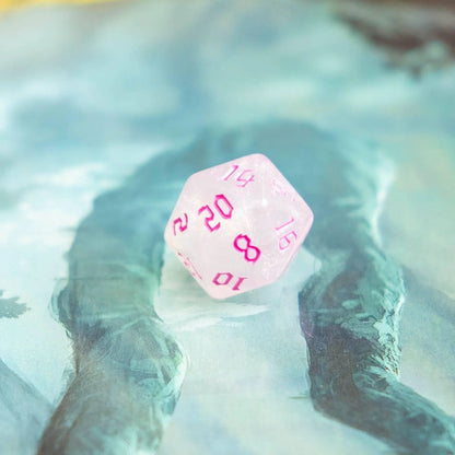 Pink Fog Dice Set
