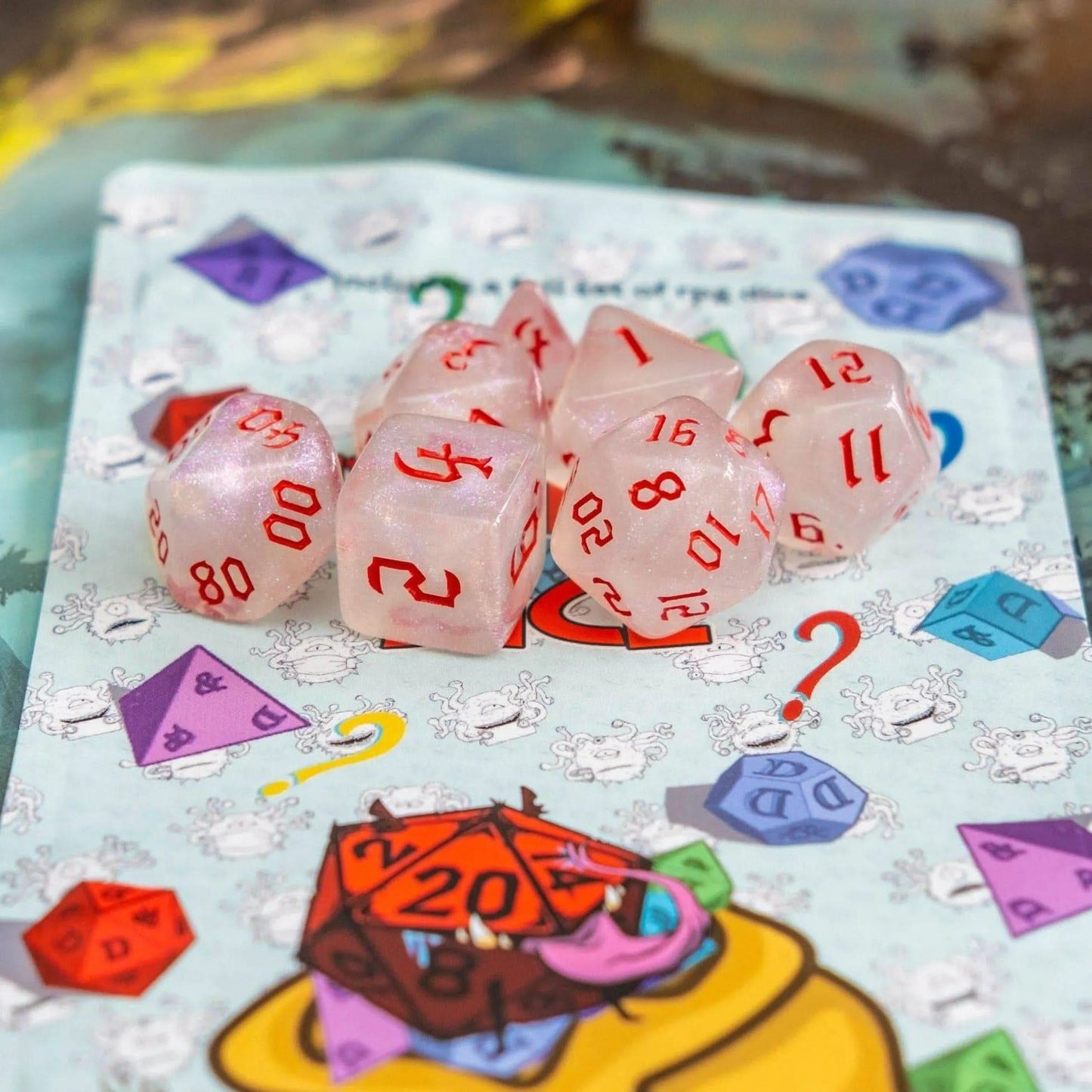 Red Fog Dice Set