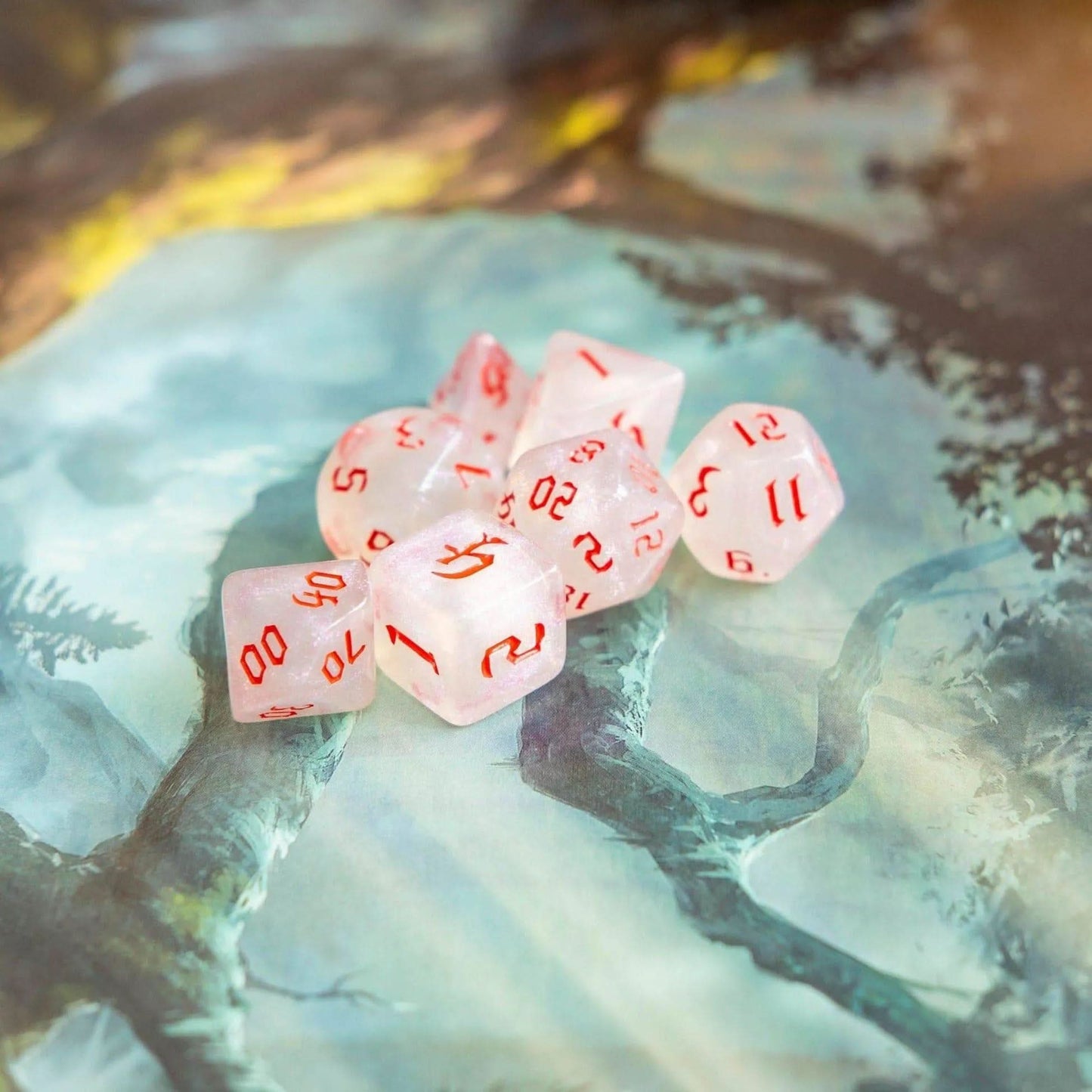 Red Fog Dice Set