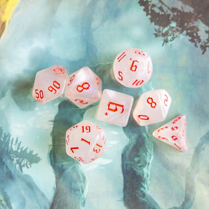 Red Fog Dice Set