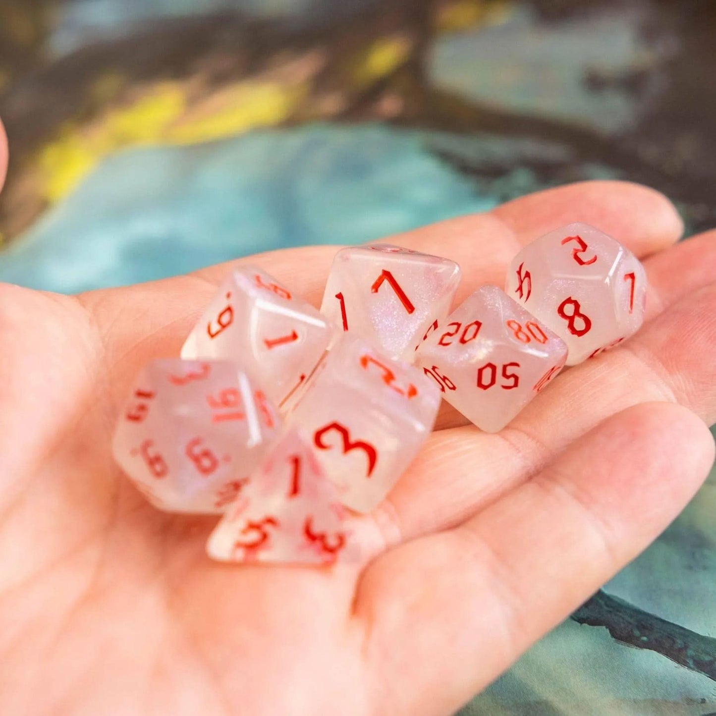 Red Fog Dice Set
