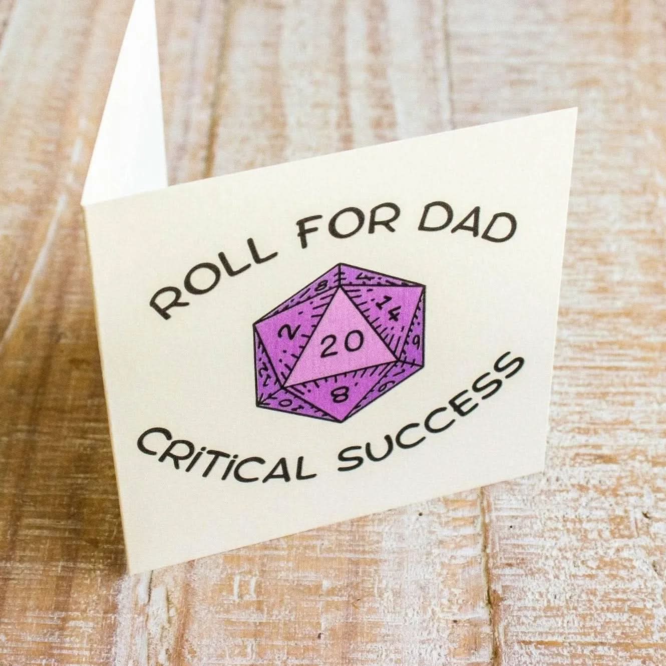Roll for Dad - Fathers Day