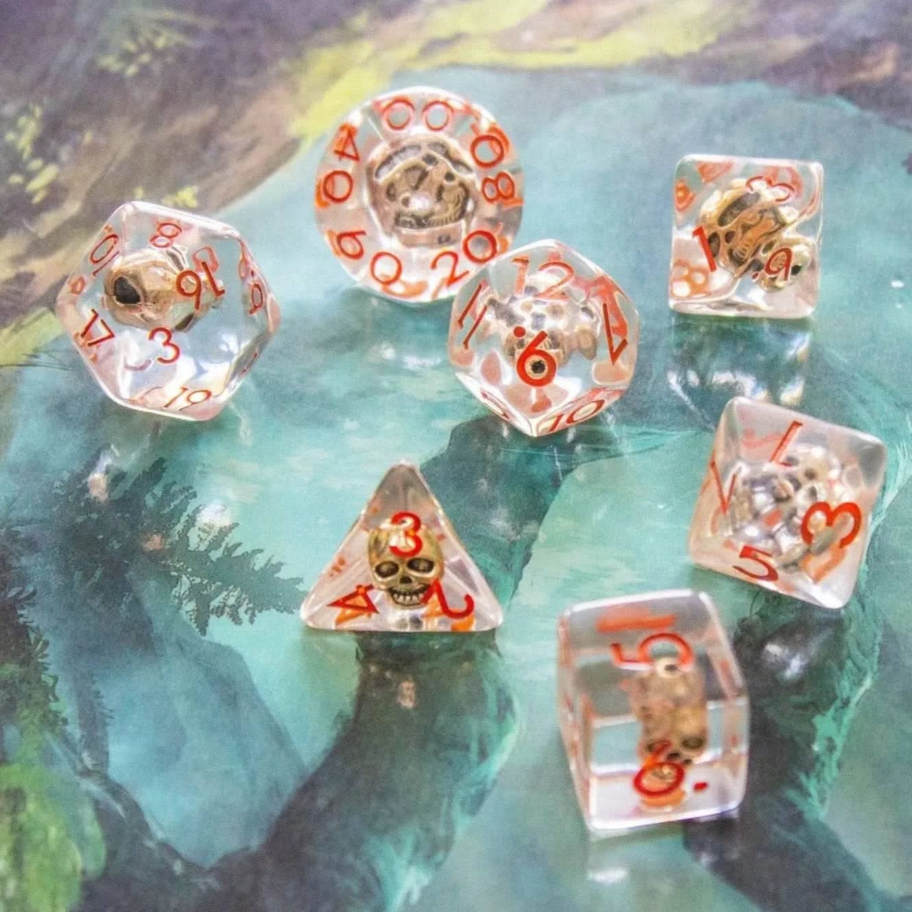 Skull Crusher Inclusion Dice Set