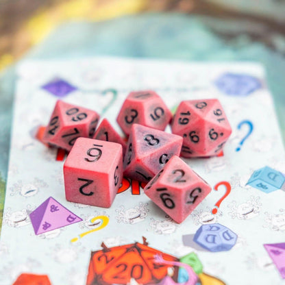 Vampire Pastel Red Dice