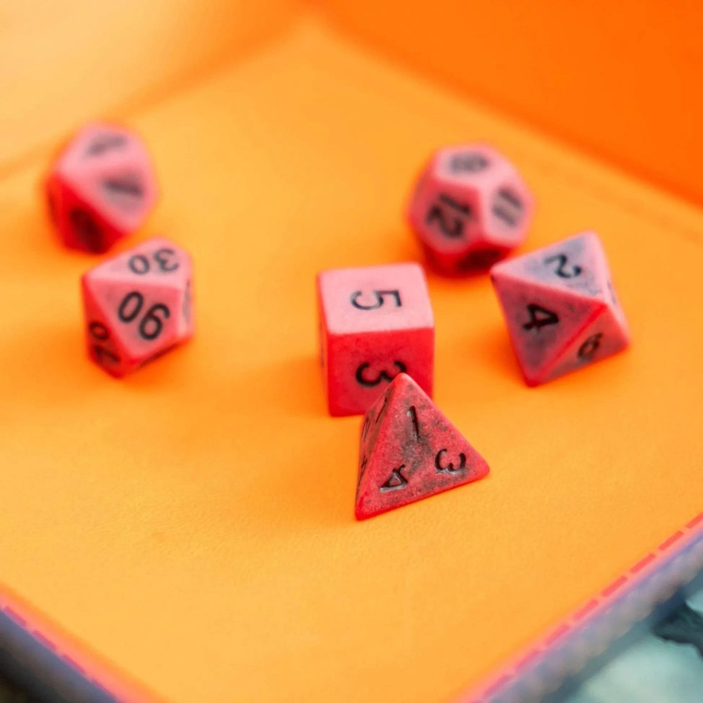 Vampire Pastel Red Dice
