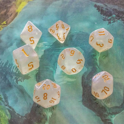 Gold Fog Dice Set