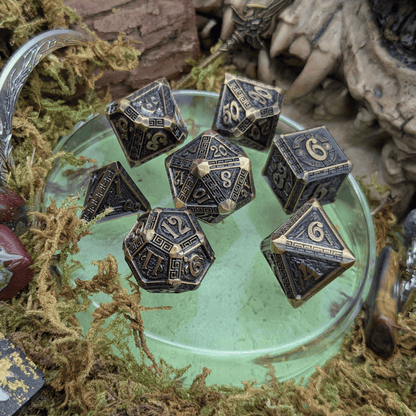 Olympian Legacy | Metal Mythos Dice Set