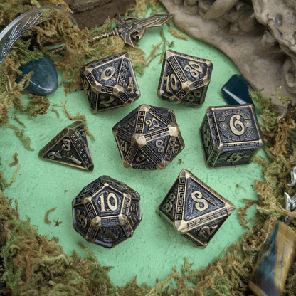 Olympian Legacy | Metal Mythos Dice Set