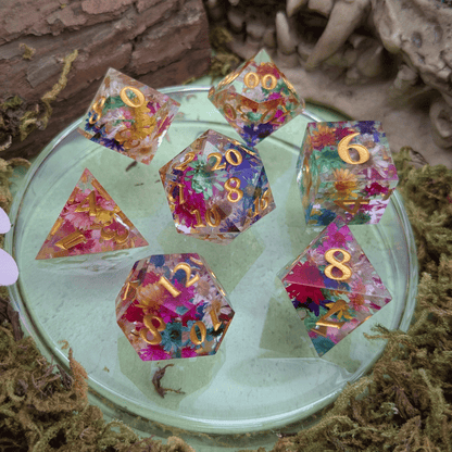 Flower Sharps Dice