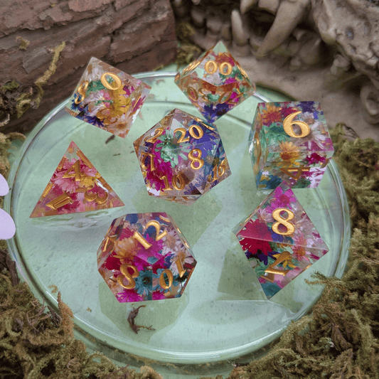 Flower Sharps Dice